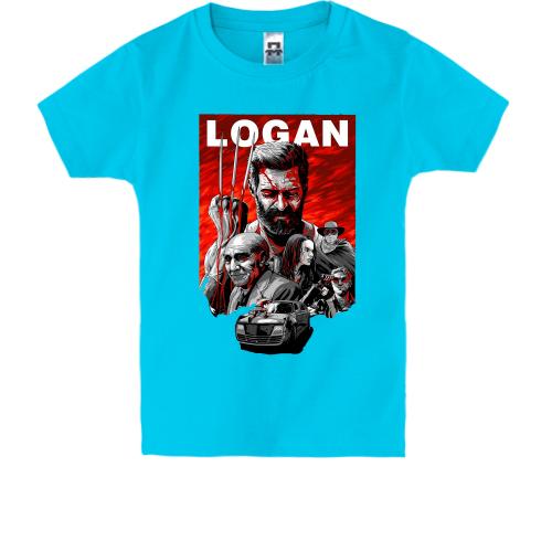 Дитяча футболка з постером фільму Логан (Logan)