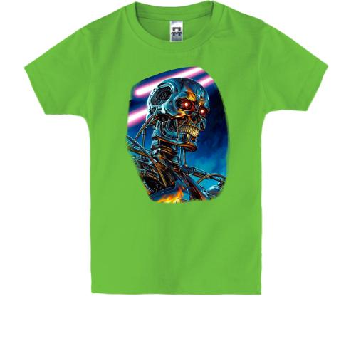 Детская футболка с Терминатором (иллюстрация)