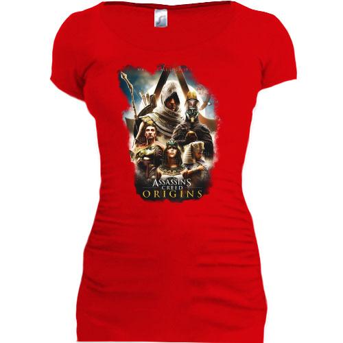 Подовжена футболка з персонажами Assassin's Creed - Origins