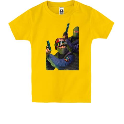Детская футболка с обложкой Counter Strike 1.6