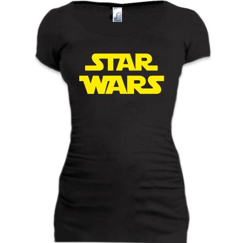 Женская удлиненная футболка Star Wars
