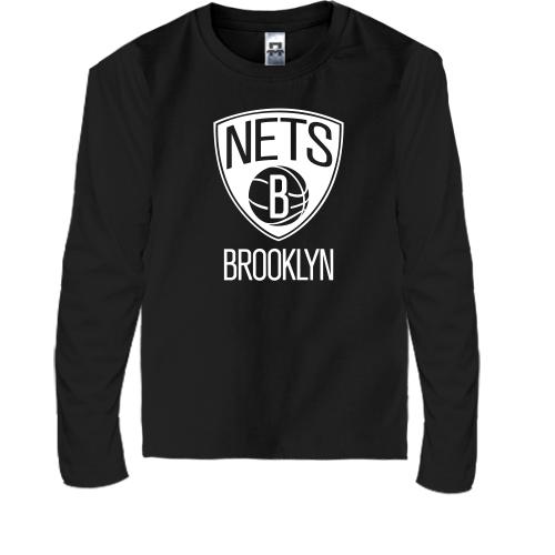 Дитячий лонгслів Brooklyn Nets