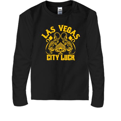 Детский лонгслив Las Vegas City Luck