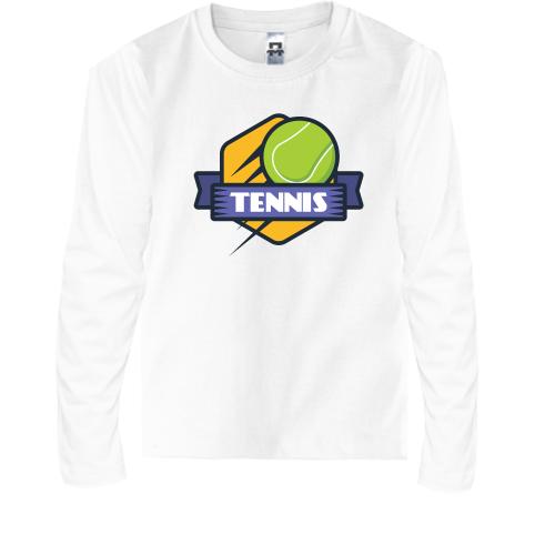 Детский лонгслив Tennis