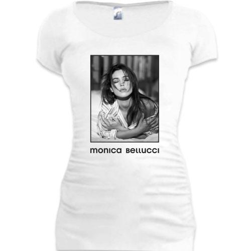 Женская удлиненная футболка MONICA BELLUCCI 3