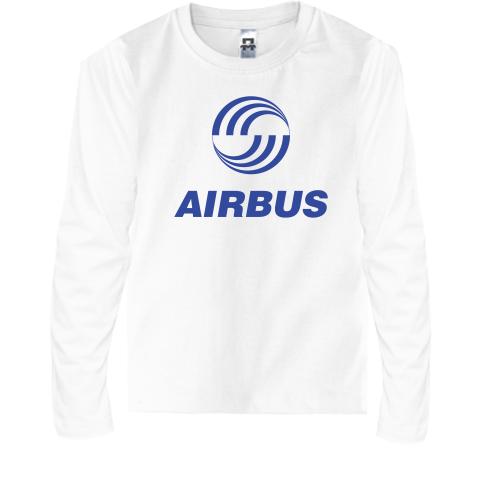 Детская футболка с длинным рукавом Airbus