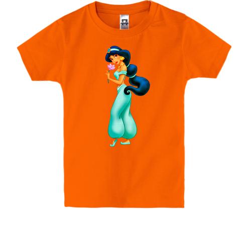 Детская футболка с принцессой Жасмин (Алладин)