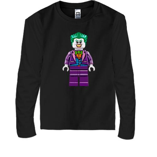 Детская футболка с длинным рукавом с лего Джокером