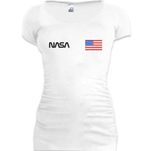 Подовжена футболка Сотрудник NASA
