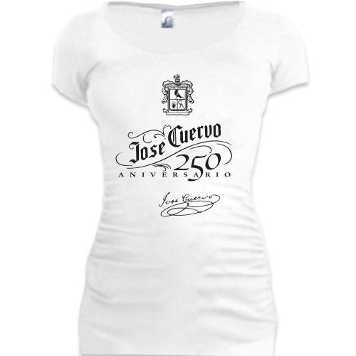 Подовжена футболка jose cuervo (glow)