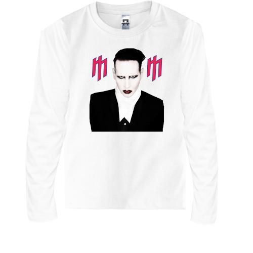 Детская футболка с длинным рукавом Marilyn Manson (2)