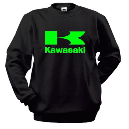 Свитшот с лого Kawasaki