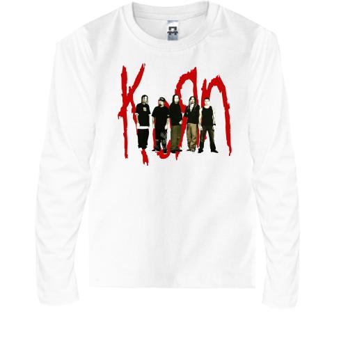 Детская футболка с длинным рукавом Korn Band