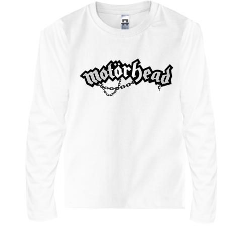 Детская футболка с длинным рукавом Motörhead (лого с цепями)