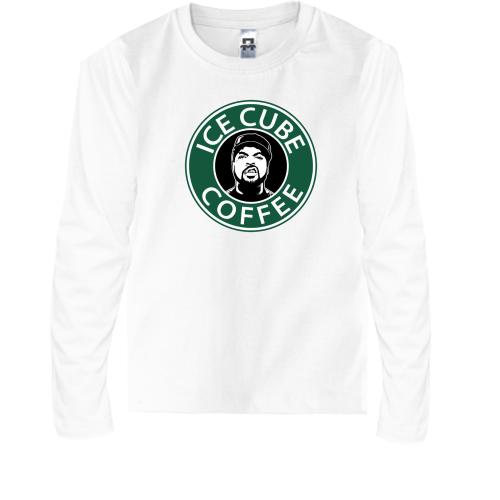 Детская футболка с длинным рукавом Ice Cube coffee