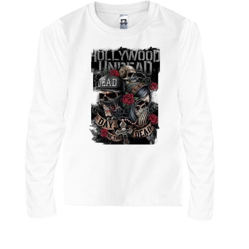 Детская футболка с длинным рукавом с Hollywood Undead (обложка а