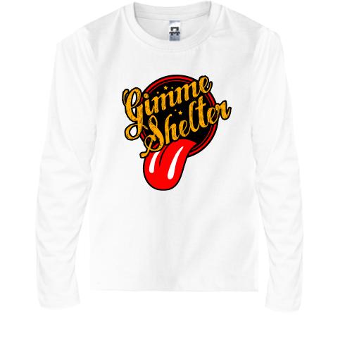 Детская футболка с длинным рукавом Rolling Stones Gimme Shelter
