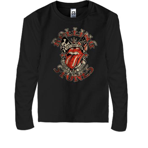 Детская футболка с длинным рукавом Rolling Stones Art (2)