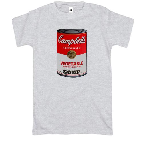 Футболка с Campbell's soup
