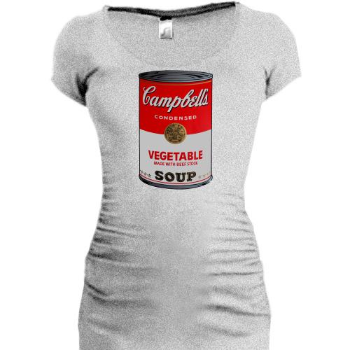 Туника с Campbell's soup