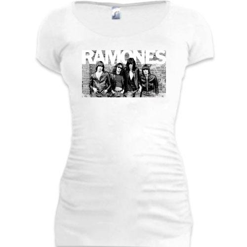 Подовжена футболка Ramones Band (2)