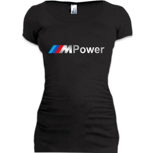 Женская удлиненная футболка BMW M-Power