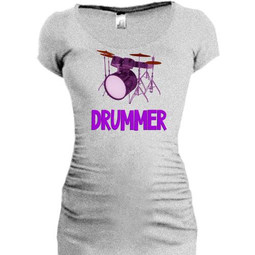 Подовжена футболка для барабанщика