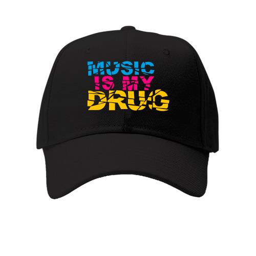 Кепка Music is my drug