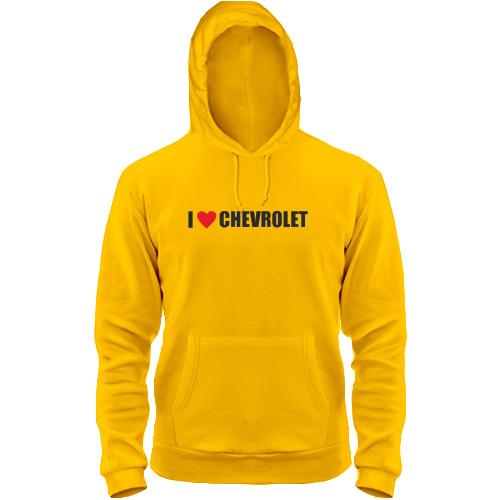 Толстовка I love Chevrolet