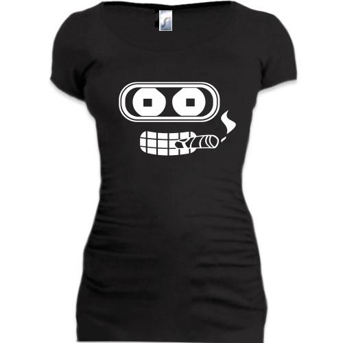Женская удлиненная футболка Bender