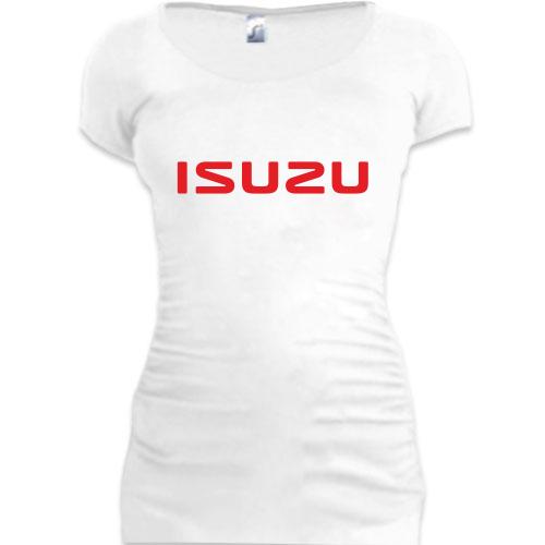 Женская удлиненная футболка Isuzu