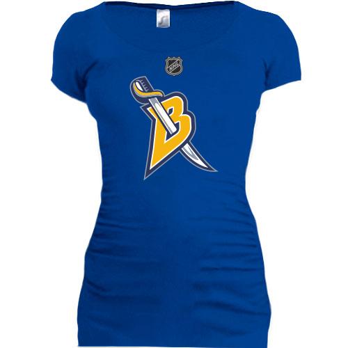 Женская удлиненная футболка Buffalo Sabres 2
