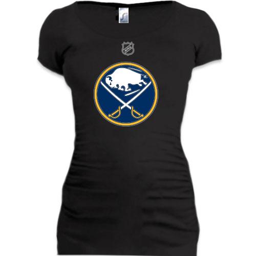 Женская удлиненная футболка Buffalo Sabres