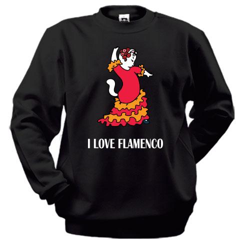Свитшот i love flamenco