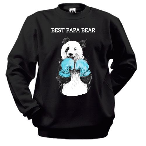 Свитшот Best Papa Bear