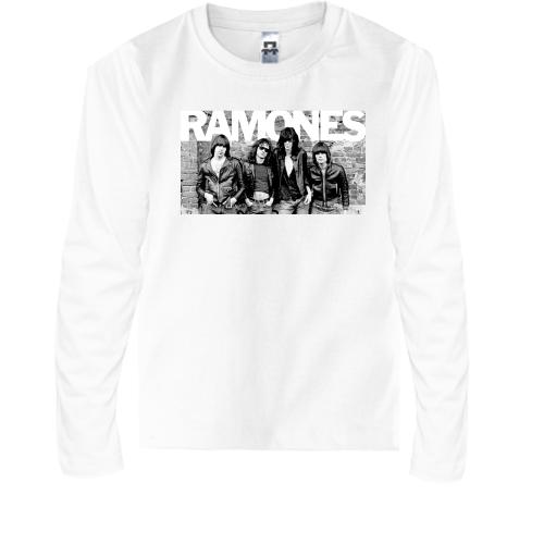 Детская футболка с длинным рукавом Ramones Band (2)