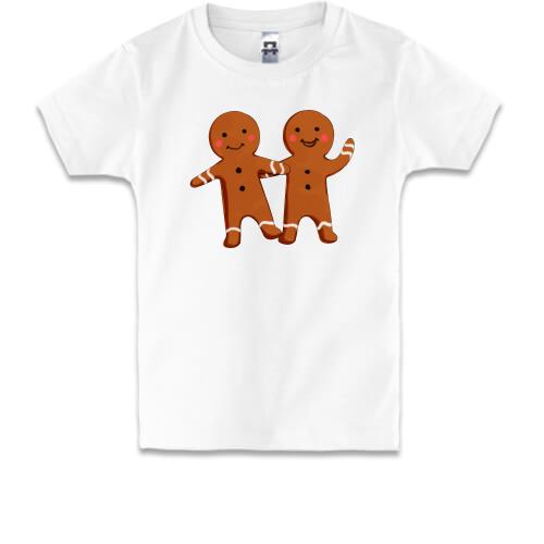Дитяча футболка з пряниковими чоловічками