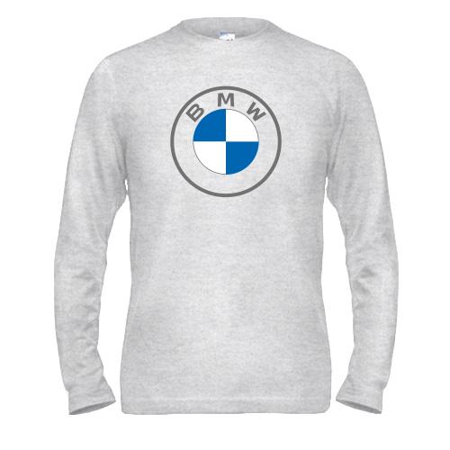 Чоловічий лонгслів з новим логотипом BMW