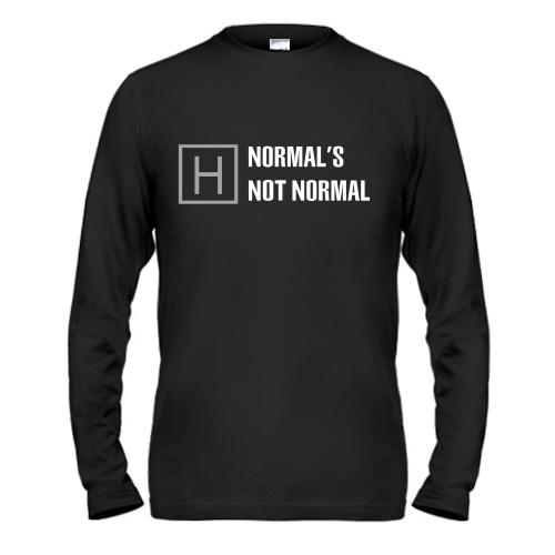 Лонгслив Normal's Not Normal