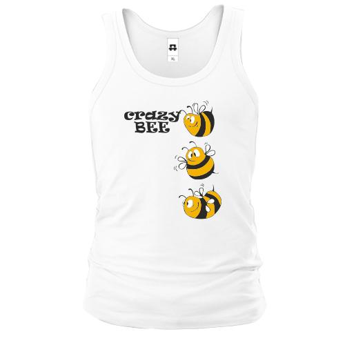 Чоловіча майка Crazy Bee Бджоли