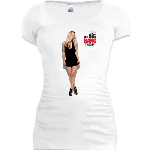 Женская удлиненная футболка с Пэнни 3