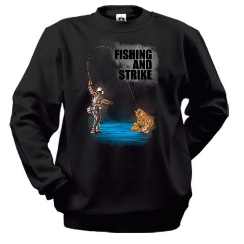 Свитшот Fishing and strike