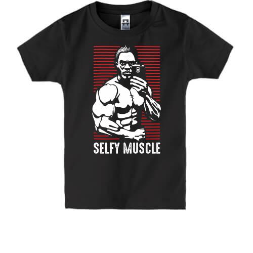 Детская футболка Selfie Muscle