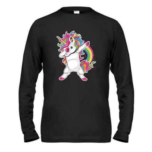 Лонгслив Rainbow Unicorn