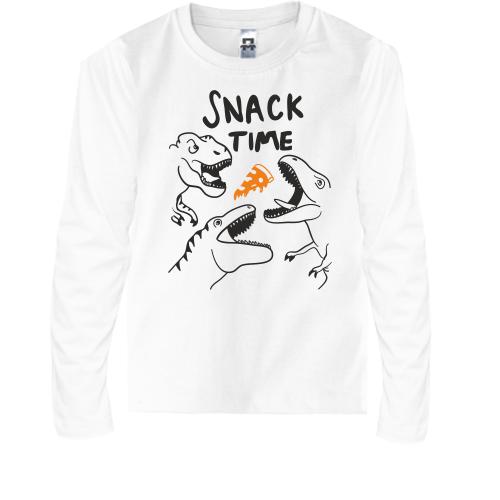 Детская футболка с длинным рукавом Snack time