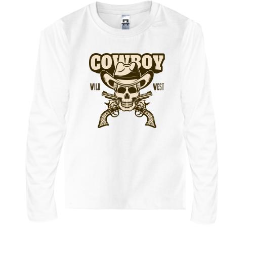 Детская футболка с длинным рукавом Cowboy Wild West