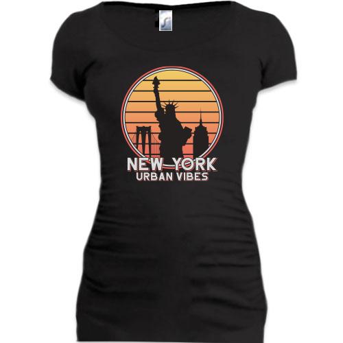 Подовжена футболка New York Urban Vibes