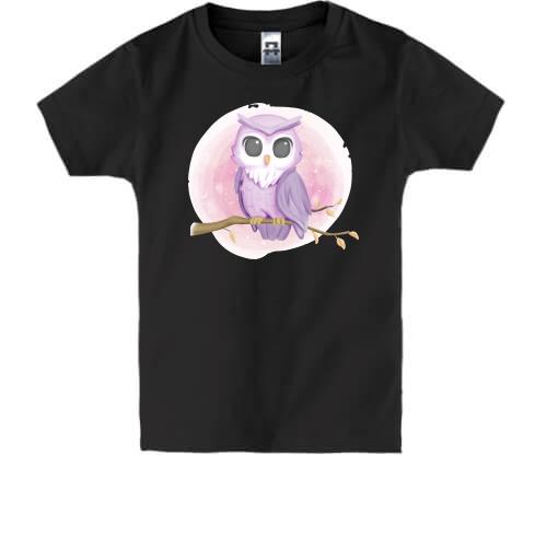 Дитяча футболка з милою совою