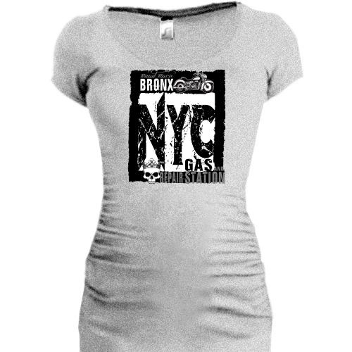 Подовжена футболка Bronx NYC Gas