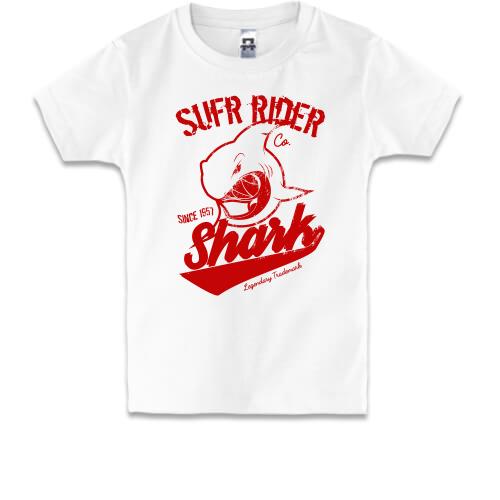 Дитяча футболка Surf Rider Shark